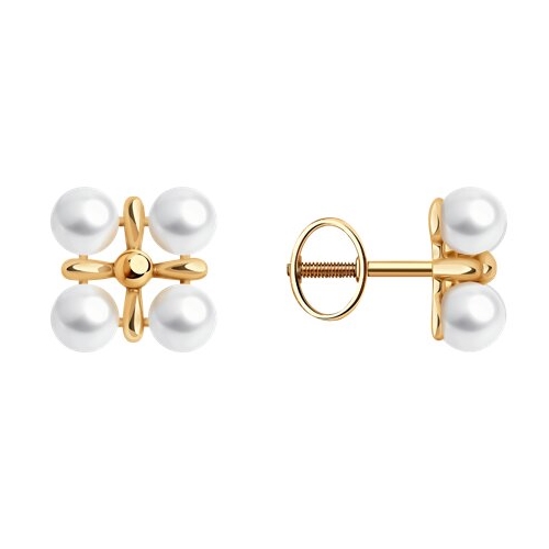 Серьги из золота 792434