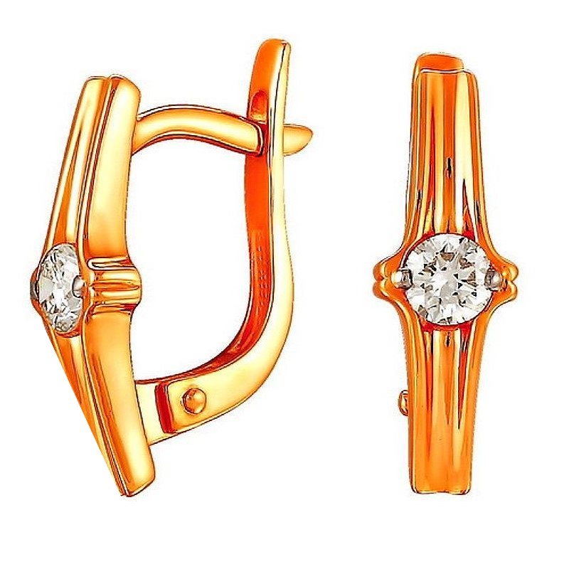 Серьги из золота 210011038