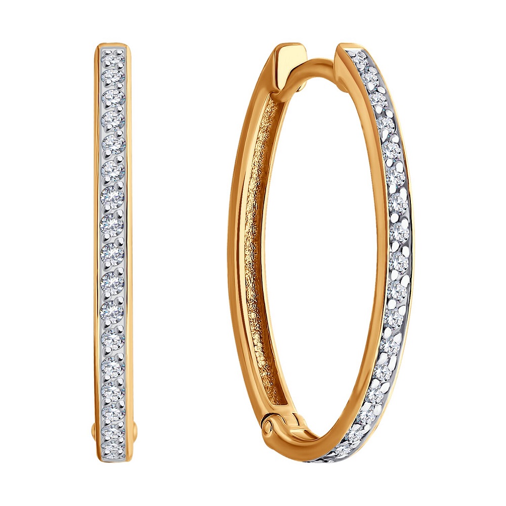 Серьги из золота 029651