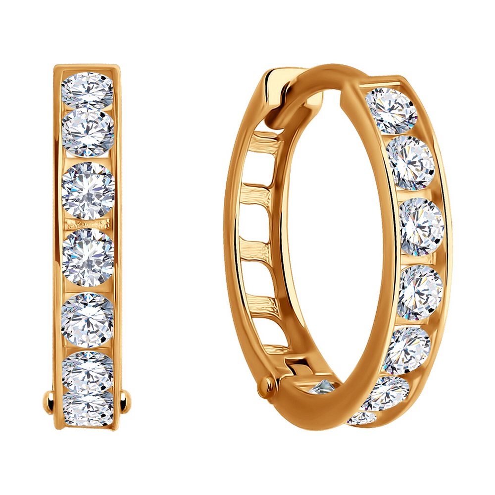 Серьги из золота 0200249