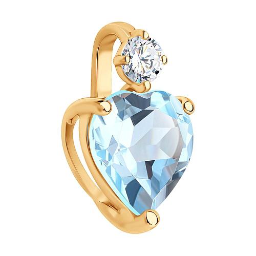 Подвеска из золота 732930