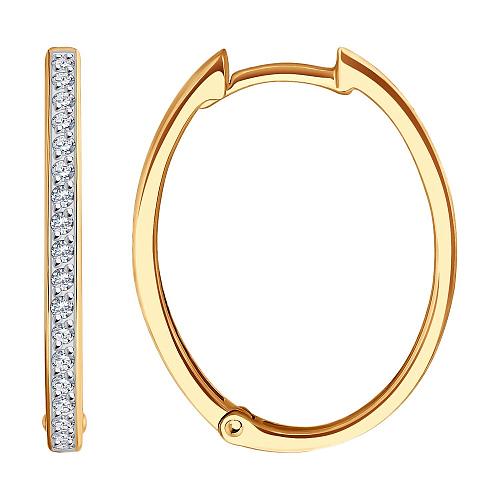 Серьги из золота 029651