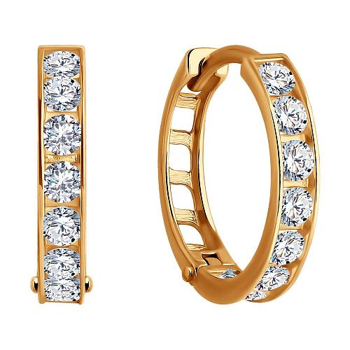 Серьги из золота 0200249